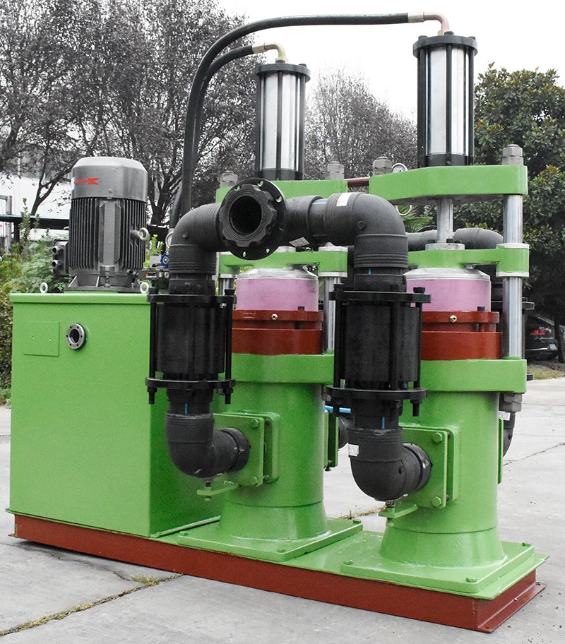 壓濾機(jī)節(jié)能進(jìn)料泵，液壓陶瓷柱塞泥漿泵